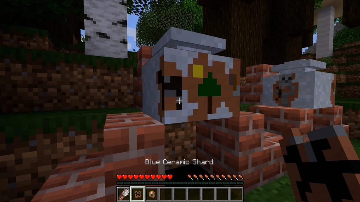 Tintenfischgesicht Minecraft