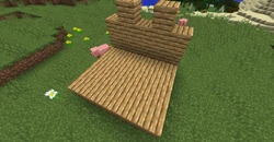 Oak planks