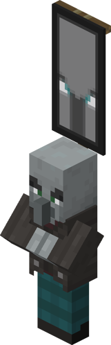 A vindicator patrol captain before beta 1.18.0.20. (Unused mob)