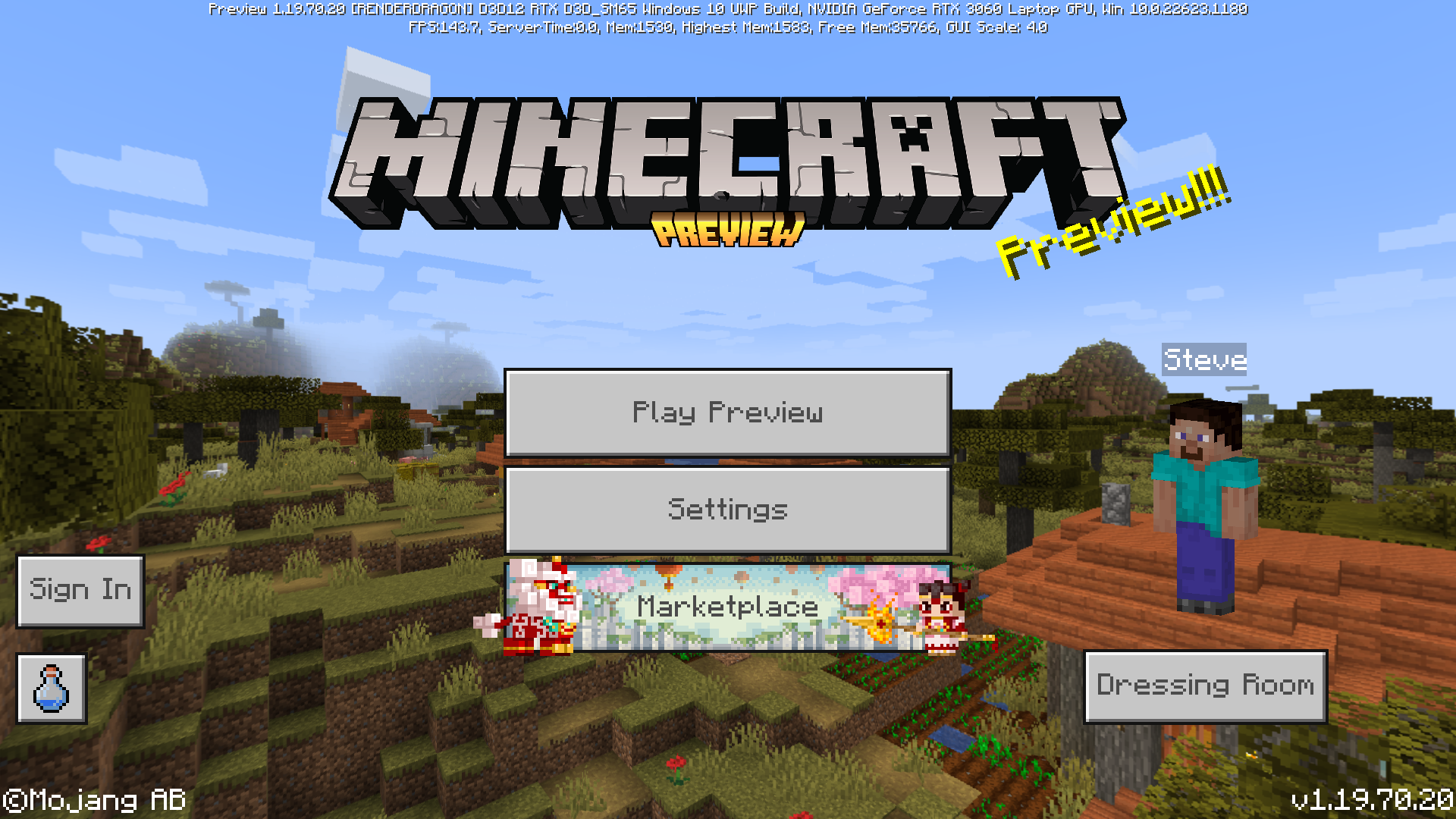 How to download Minecraft Bedrock 1.19.70 update
