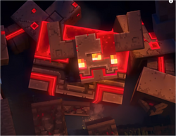 Minecraft Dungeons Redstone Monstrosity Official Minecraft Wiki