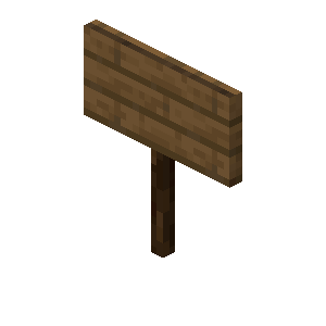 Sign Minecraft Wiki