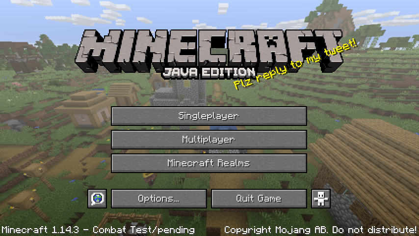 Java Edition 1 14 3 Combat Test Official Minecraft Wiki