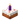 Purple Candle Cake (lit) JE2