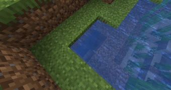 Water flowing into the canyon from nearby river.