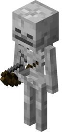 minecraft skeleton png