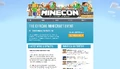 Herobrine ในภาพพื้นหลังของงาน MINECON 2011