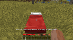 I found out which version of Minecraft I started on, I'm not using a bed for the first few nights. (Version 1.2.1) : r/Minecraft