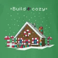 "Build Cozy," a Christmas shirt featuring Alex.