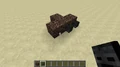 Image from Dinnerbone of a wither being built horizontally.