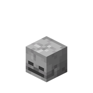 skeleton face minecraft