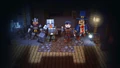 The four main heroes of Minecraft Dungeons.