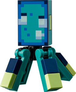 Glowing figurine Minecraft Creeper