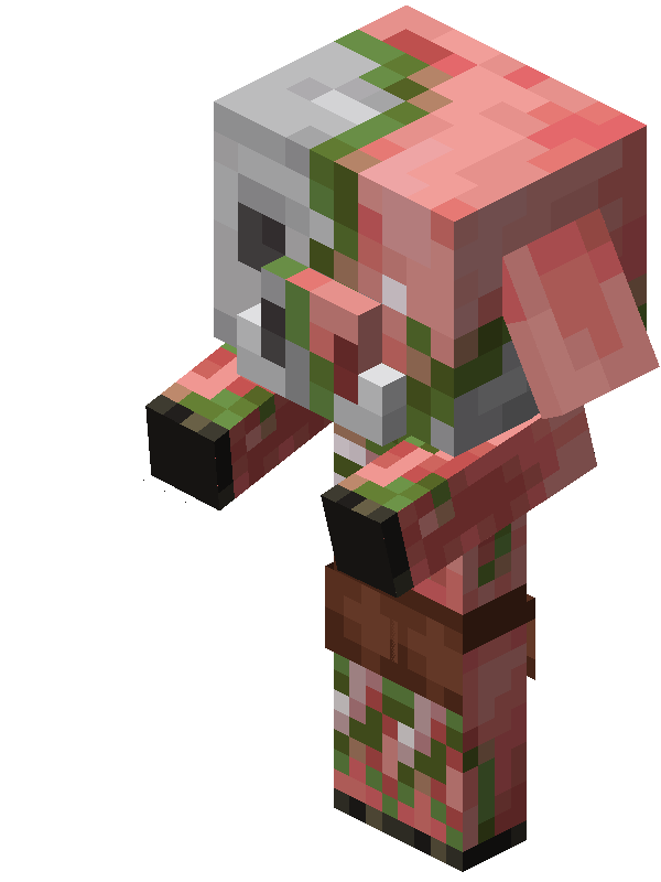 Lava Zombie Villager Minecraft Mob Skins