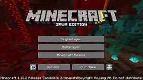Java Edition 1 16 2 Release Candidate 2 Official Minecraft Wiki