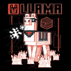 Acid Llama, an official T-Shirt featuring a llama.