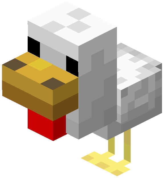 pet chicken minecraft