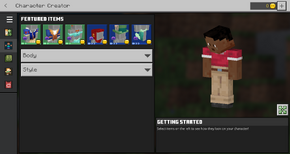 Minecraft is introducing a character creator