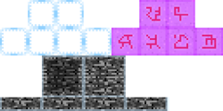 O arquivo de textura então para cristais do end para comparação.