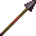 Old texture of the netherite spear.