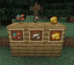 Jappa shows raw ore textures.