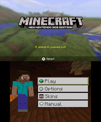 can you play minecraft on a ds