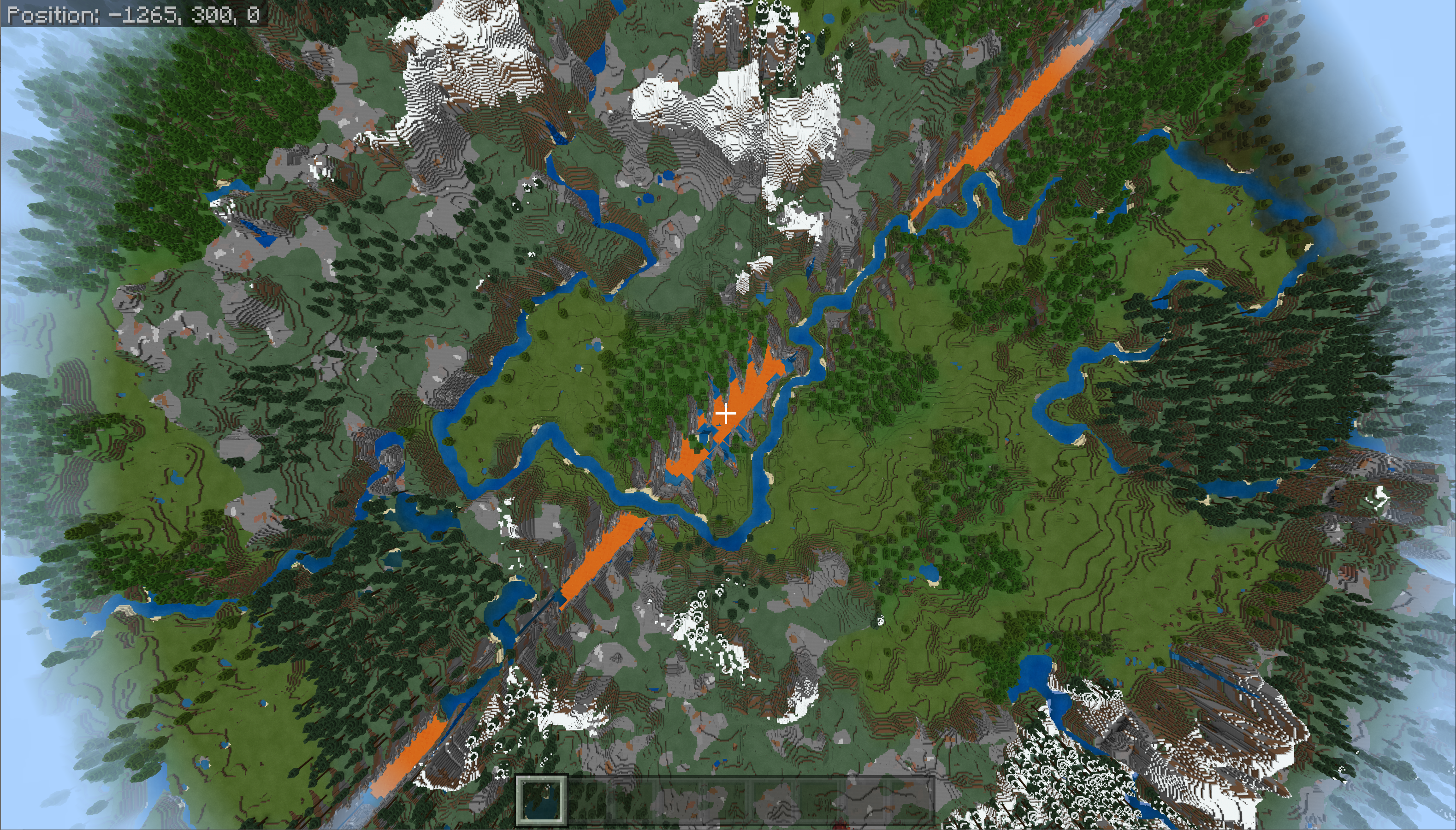 Complete Earth map with custom ore generation and accurate biomes (world  save in comments) : r/Minecraft