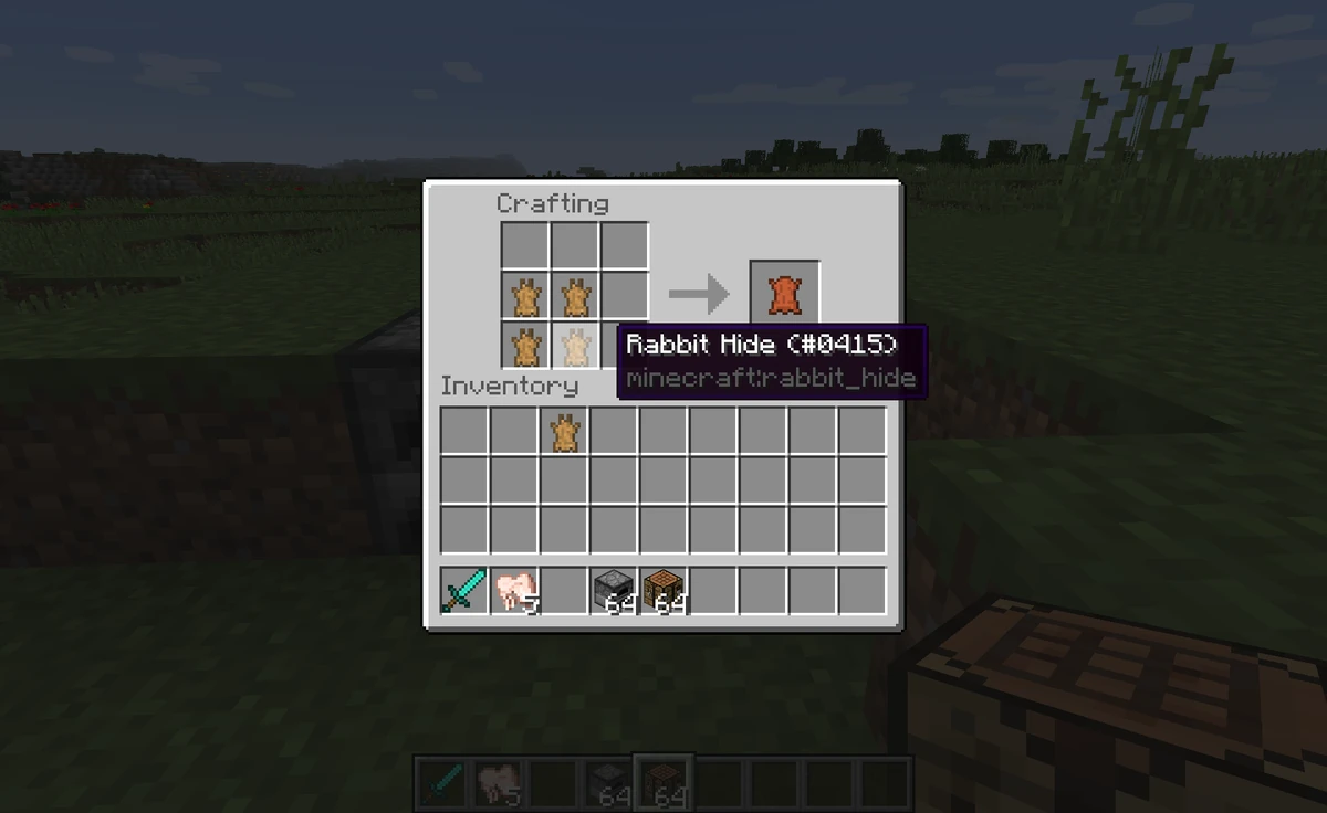 Rabbit Hide Minecraft Wiki