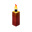 Red Candle (lit) (pre-release)