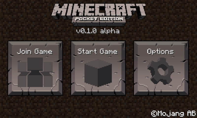 ☆THE FIRST EVER MCPE VERSION!! Minecraft Pocket Edition Version 0.1! First  Experience!☆ 