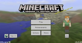 Windows 10 Edition Beta 0.15.10