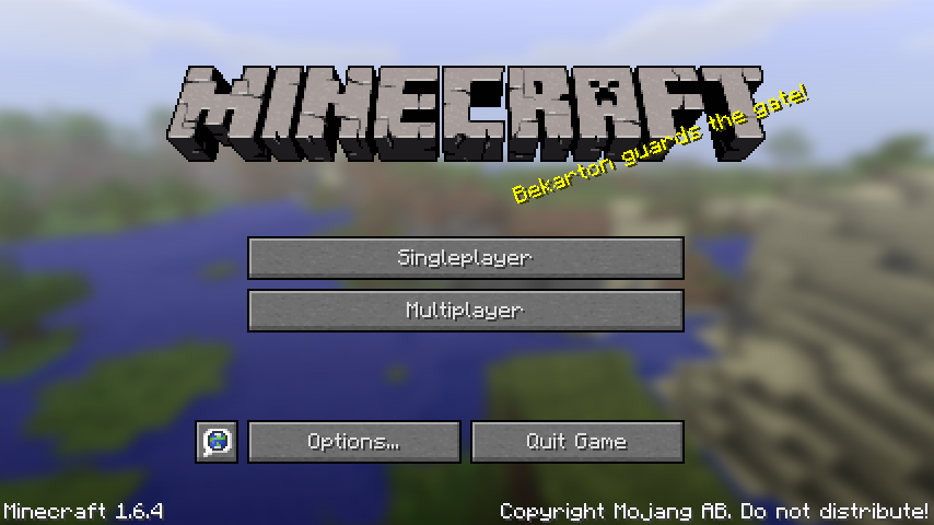 minecraft 1 6 4 minecraft 1 6 4