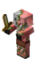 The zombified piglin coming to Nether Update