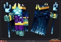 The Drowned Necromancer, a unique variant that appears in Minecraft Dungeons.