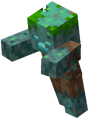 The Drowned as it appears in Minecraft Dungeons.