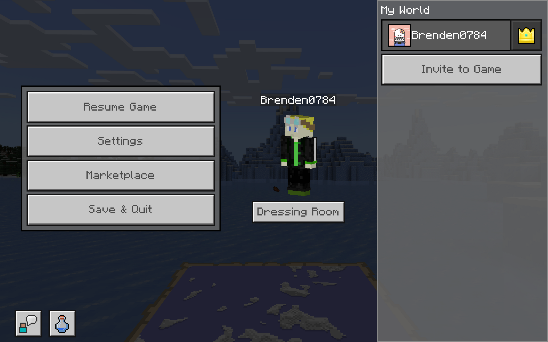 Pause menu – Minecraft Wiki
