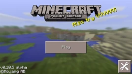 Pocket Edition v0.10.5 alpha