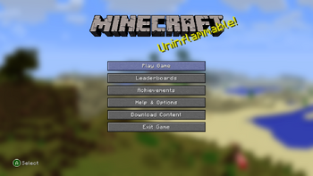 Xbox 360 Edition TU39 - Minecraft Wiki