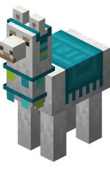 Cyan Carpeted Llama