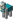 Cyan Carpeted Llama