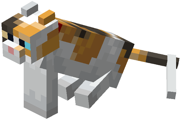 Minecraft Dungeons Calico Cat Minecraft Wiki