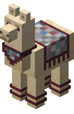 Light Gray Carpeted Llama