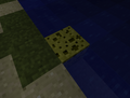 Sponge does not affect water in SMP.
