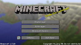 Java Edition 1.7.10