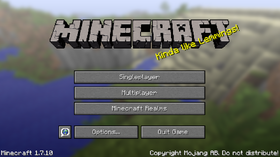 Java Edition 1 7 10 Official Minecraft Wiki