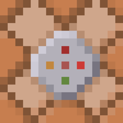 The new command block texture as revealed by Searge on twitter.