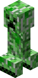 minecraft creeper anatomy wallpaper