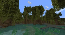 Development image of a mangrove swamp.