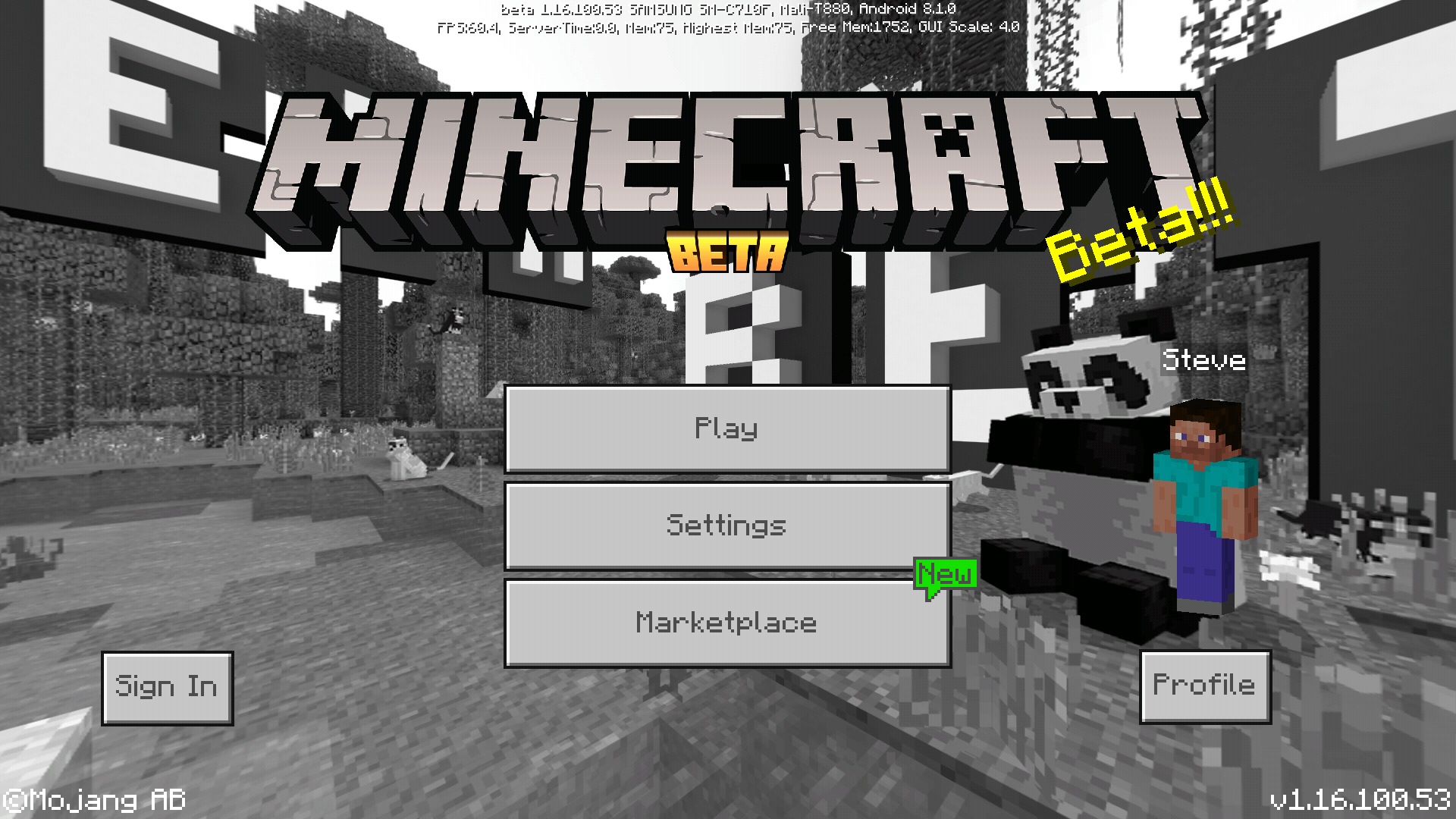 Download Minecraft PE Beta 1.16 for Android