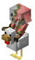 Chicken Zombified Piglin Jockey JE1